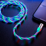 Flowing Magnetic Charging Cable