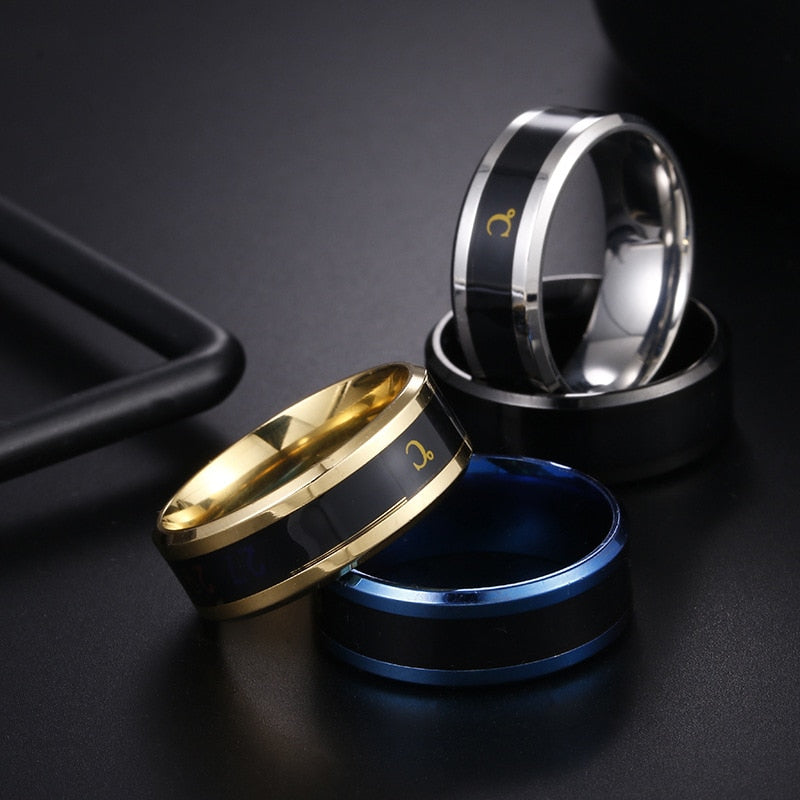 Smart Stainless Steel Temperature Ring