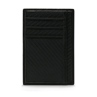 black carbon fiber wallet